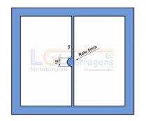 Ferragens e acessórios para vidro temperado | LGL Ferragens e Acessórios